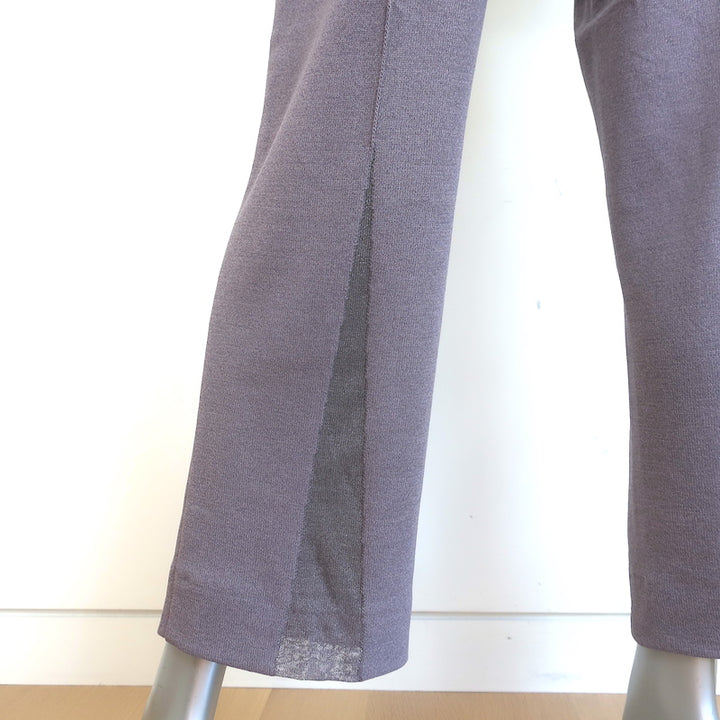 St. John Evening Sequined Cardigan &amp; Pull-On Pants Set Lavender Size 8/10