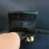 Zimmermann Halter Neck Swing Tank Top Navy Ruffled Silk Size 0