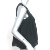 Apiece Apart Swing Tank Top Black Cotton Size 4