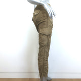 NSF Basquiat Paint-Splattered Cargo Pants Tan Size 25