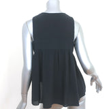 Apiece Apart Swing Tank Top Black Cotton Size 4