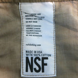 NSF Basquiat Paint-Splattered Cargo Pants Tan Size 25