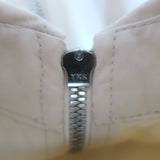 Bottega Veneta Layered Shirtdress Seashell Cotton Size 40 Zip-Front Midi Dress