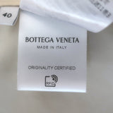 Bottega Veneta Layered Shirtdress Seashell Cotton Size 40 Zip-Front Midi Dress