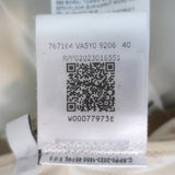 Bottega Veneta Layered Shirtdress Seashell Cotton Size 40 Zip-Front Midi Dress