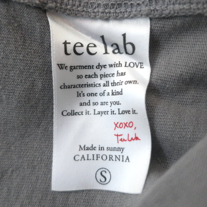 Frank &amp; Eileen Tee Lab Button Down Shirt Gray Cotton Jersey Size Small