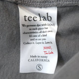 Frank & Eileen Tee Lab Button Down Shirt Gray Cotton Jersey Size Small