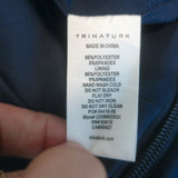 Trina Turk Asandra Puff Sleeve Ombre Sequin Jumpsuit Dark Gold Size 6 NEW