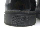 Giuseppe Zanotti Coby Crystal-Strap High Top Sneakers Black Leather Size 42