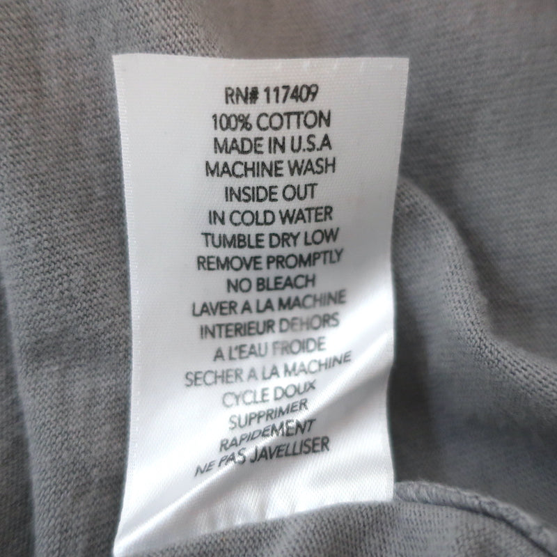 Frank &amp; Eileen Tee Lab Button Down Shirt Gray Cotton Jersey Size Small