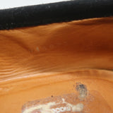 Gucci Horsebit Loafers Black Suede Size 10.5 Slip-On Flats