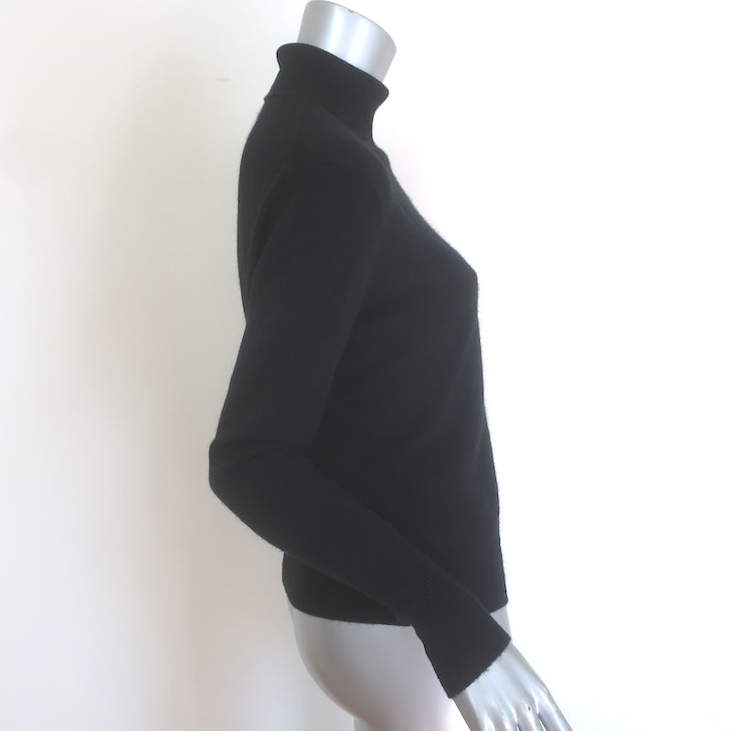 Nili Lotan Cashmere Turtleneck Sweater Black Size Extra Small