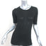 The Row Tee Black Jersey Size Small Short Sleeve Top