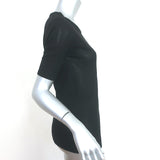 The Row Tee Black Jersey Size Small Short Sleeve Top