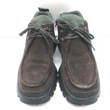 Prada Tyrolean Brixxen Lace-Up Hiking Boots Dark Brown Suede Size 8.5