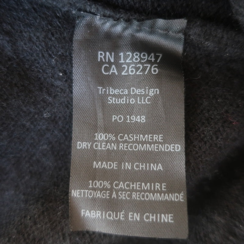 Nili Lotan Cashmere Turtleneck Sweater Black Size Extra Small