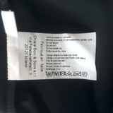 Chiara Boni Sera Tuxedo Jumpsuit Black Satin-Collar Stretch Scuba Size 8 NEW