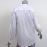 Hartford Button Down Shirt Light Pink Pinstripe Cotton Size 1 Long Sleeve Top