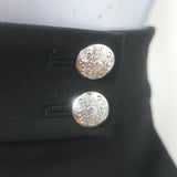 Veronica Beard Renzo Slim-Leg Cropped Pants Black/Silver Size 6