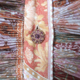 Zimmermann Kaleidoscope Tuxedo Frill Mini Dress Light Pink Floral Print Size 2