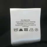 Veronica Beard Renzo Slim-Leg Cropped Pants Black/Silver Size 6