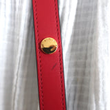 Marni Trunk Mini Tricolor Crossbody Bag Ecru/Black/Red Leather