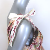 Agua by Agua Bendita Infinito Ruffled Mini Dress Floral Print Cotton Size Small