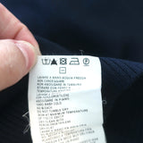 Max Mara Cowl Neck Sweater Navy Stretch Silk Knit Size Small