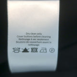 Veronica Beard Miller Dickey Jacket Black/Silver Size 8 Double Breasted Blazer