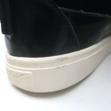 Giuseppe Zanotti Coby Crystal-Strap High Top Sneakers Black Suede Size 42 NEW