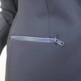 Veronica Beard Scuba Dickey Jacket Navy Size 8 Single Breasted Blazer