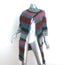 Chloe Striped Cardigan Sweater Multicolor Mohair-Blend Size Extra Small