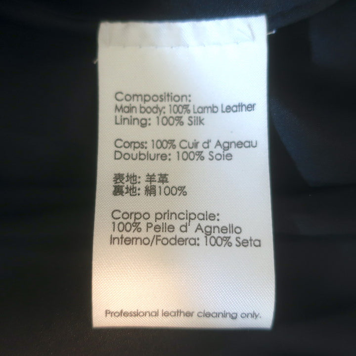 3.1 Phillip Lim Leather Elastic Waist Shorts Black Size 4 NEW