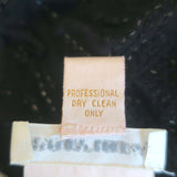 Tracy Reese Beaded Cami Dress Black Silk Chiffon Size 6