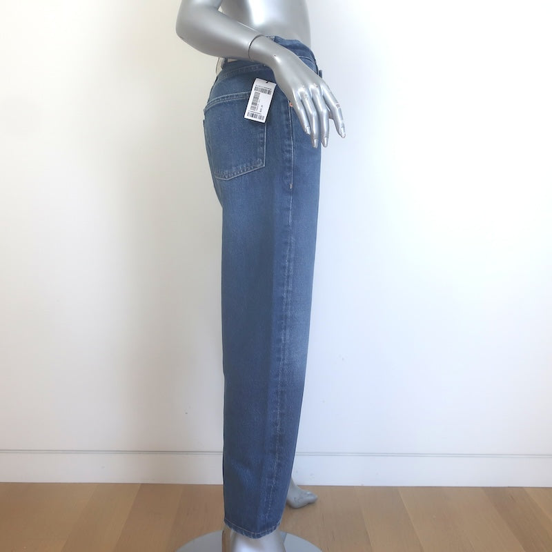 Citizens of Humanity Dahlia Bow Leg Jeans Baby Roll Blue Denim Size 25 NEW