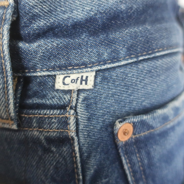 Citizens of Humanity Dahlia Bow Leg Jeans Baby Roll Blue Denim Size 25 NEW