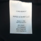 Veronica Beard Grosgrain-Trimmed Scuba Leggings Navy Size 8