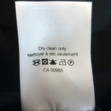 Veronica Beard Grosgrain-Trimmed Scuba Leggings Navy Size 8