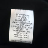 Cami NYC Maureen Lace-Inset Satin Midi Dress Black Size 4