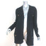 St. John Classics Santana Knit Open-Front Jacket Black Size Large