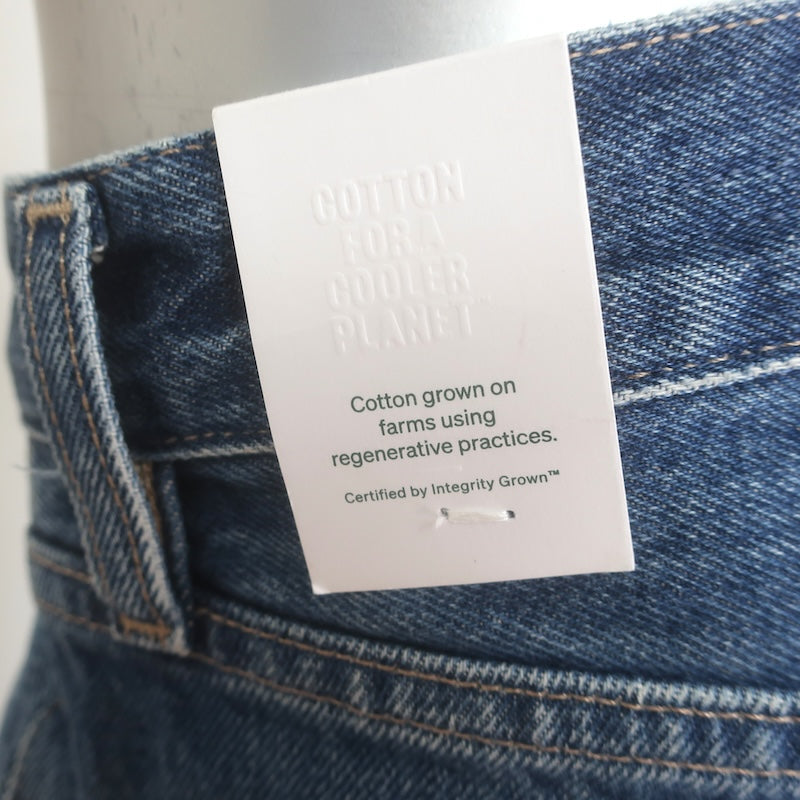 Citizens of Humanity Dahlia Bow Leg Jeans Baby Roll Blue Denim Size 25 NEW