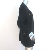 St. John Classics Santana Knit Open-Front Jacket Black Size Large