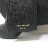 Thom Browne Hector Dog Bag Black Grained Leather