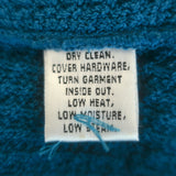 St. John Boutiques Textured Knit Three-Piece Skirt Suit Teal Size 12