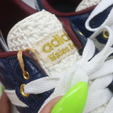 Adidas x Wales Bonner Samba Low Top Sneakers Collegiate Navy Croc Size 9 NEW