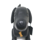 Thom Browne Hector Dog Bag Black Grained Leather