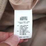 Philosophy di Alberta Ferretti Double Breasted Cape Jacket Beige Size US 6