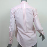 JED Button Down Shirt Pink Pinstripe Cotton Size Extra Small Long Sleeve Top