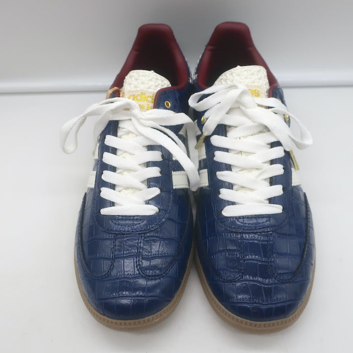 Adidas x Wales Bonner Samba Low Top Sneakers Collegiate Navy Croc Size Men&