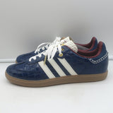 Adidas x Wales Bonner Samba Low Top Sneakers Collegiate Navy Croc Size 9 NEW